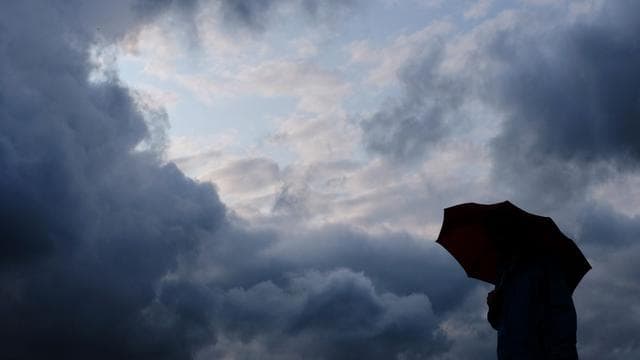 Wetter: Wind und Wolken in Hessen