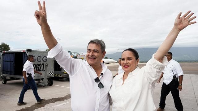 Honduras: Ex-Präsident von Honduras kehrt nach Begnadigung von Trump zurück