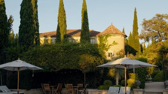 La Ponche in Vacqueyras: Ein Schloss mit Wunschmenü