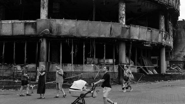Ukraine: »Leute, die Wohnungen suchen und Familie gründen. Das gibt Hoffnung.«