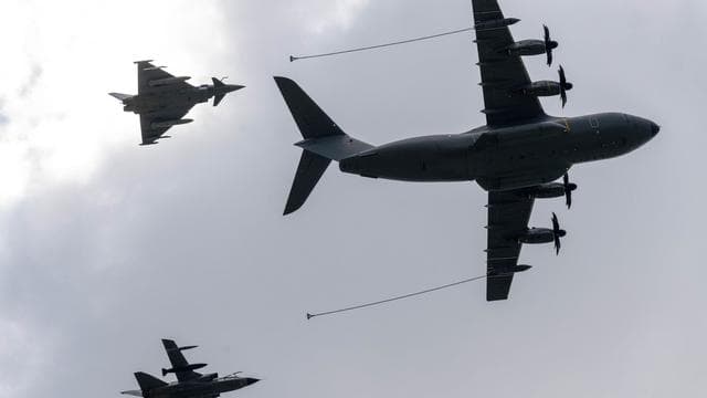 «Koalition der Willigen»: Deutsche Stabsoffiziere und Tankflugzeuge für Ukraine-Übung