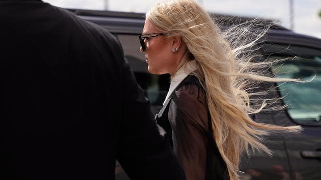 Attentat auf Charlie Kirk: Die Blicke wandern immer wieder zu Erika Kirk