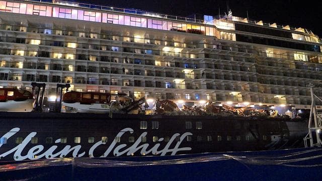 Schiffsunfall in Bremerhaven: Hafenbetrieb während Unfall der «Mein Schiff 3» lief normal