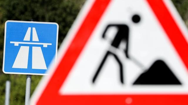 Baustelle auf Autobahn: A4 bei Bad Hersfeld für Bauarbeiten voll gesperrt