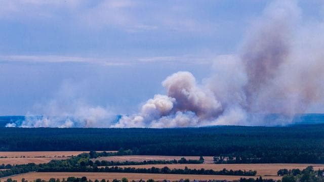 Notfälle: Großbrand an Seenplatte – bundesweit Technik angefragt