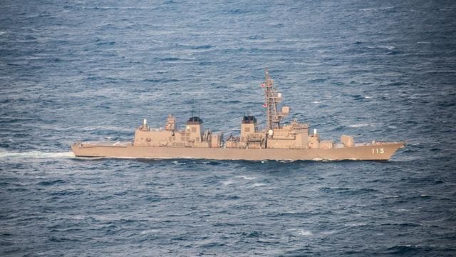 Taiwan-Konflikt: Japanisches Kriegsschiff durchfährt erstmals die Taiwanstraße