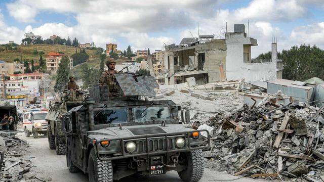 Südlibanon: Libanesische Armee rückt in von Israel kontrollierte Gebiete vor