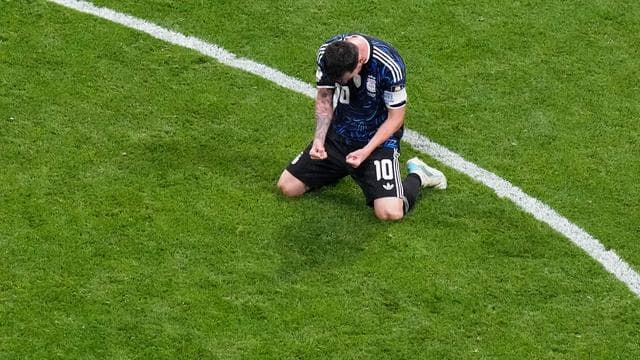 Nun gegen Spanien: Messis Fäuste-Jubel: Argentinien wieder im WM-Finale