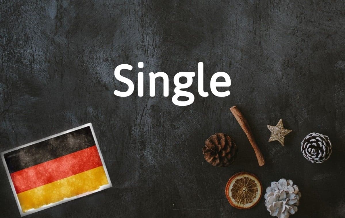 German word of the day: Single