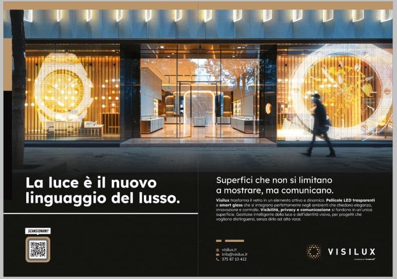 Visilux, die Revolution der intelligenten Folien kommt nach Italien