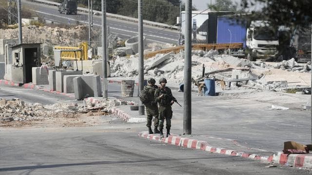 Nahost: Israels Armee: Lockdown im Westjordanland am Wahltag
