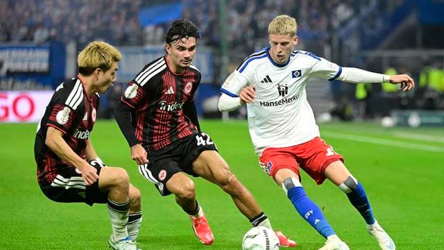 DFB-Pokal, zweite Runde: HSV unterliegt gegen Frankfurt, Zweitligist Bochum wirft Mainz 05 raus