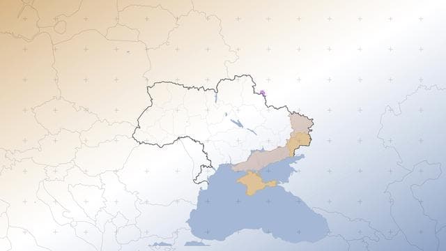 Ukrainekarte aktuell: Russische Soldaten besetzen weitere Teile Kostjantyniwkas