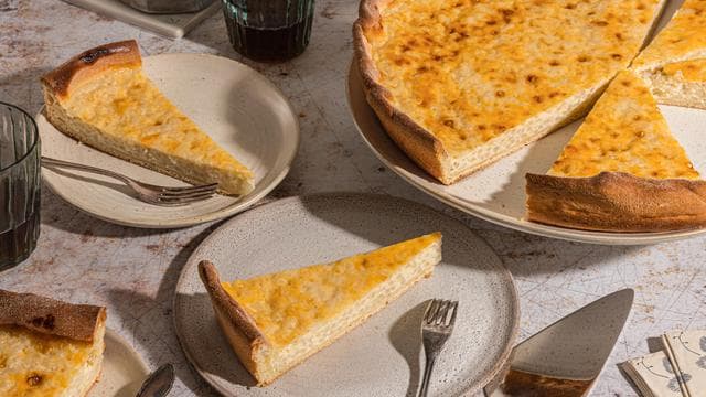 Belgischer Reisfladen: Milchreis in Kuchenform