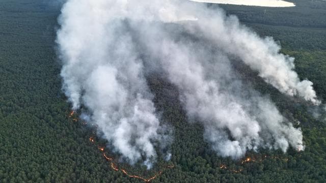 Notfälle: Brand im Nationalpark weitet sich aus - Appell an Bauern