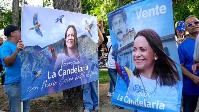 María Corina Machado: Oppositionspolitikerin Machado ist nach Venezuela zurückgekehrt
