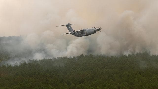 Waldbrände: Französisches Militär unterstützt Einsätze gegen Waldbrände