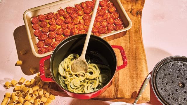 Pasta mit Vanille-Tomaten und Ricotta: Super, süße Tomaten