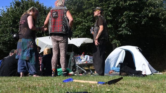 Punks auf Sylt: Punk-Protestcamp auf Sylt gestartet