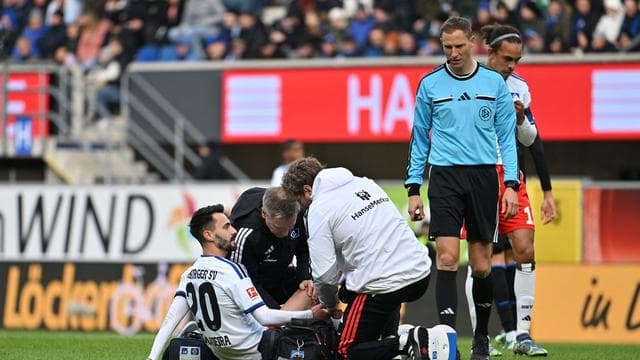 Auch Vieira und Nadir verletzt: «Wir sind keine Opfer»: HSV-Sorgen immer größer