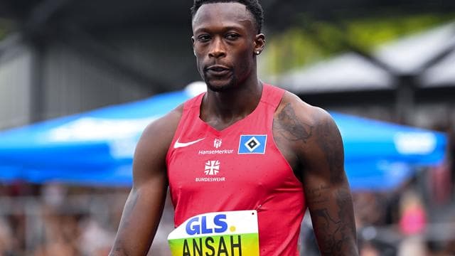 Leichtathletik: Ansah nach Wirbel Sprint-Meister - Zecke bremst Lückenkemper