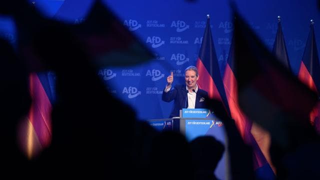 In der Messe Magdeburg: Weidel startet offiziell AfD-Wahlkampf in Sachsen-Anhalt