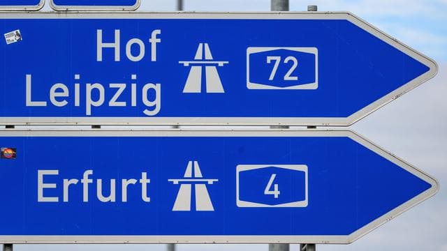 Autobahn-Sperrung: Hitzeschäden - A72 wird für Reparatur gesperrt