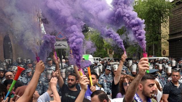 Wegen Zugeständnisse an Aserbaidschan: Erneut Proteste in Armenien gegen Ministerpräsident Paschinjan