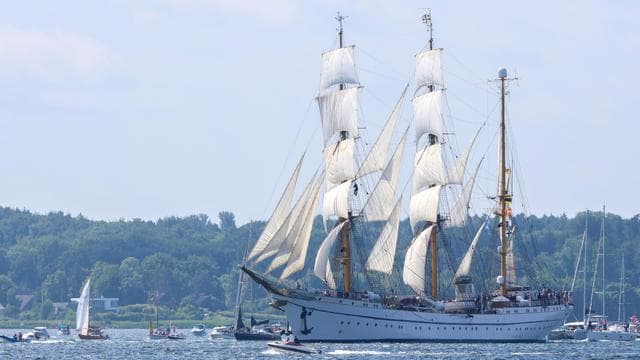 Marine-Segler: «Gorch Fock» gewinnt Wettfahrt mit Schwesterschiffen