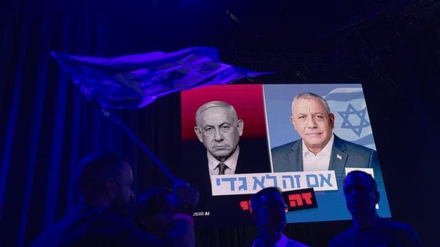 Parlamentswahl in Israel: Netanjahu-Lager liegt laut Prognosen zurück