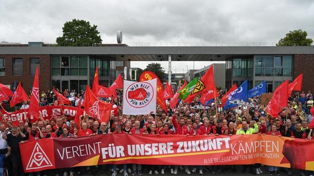 VW-Demo: Sie fragen sich: Warum ausgerechnet wir?