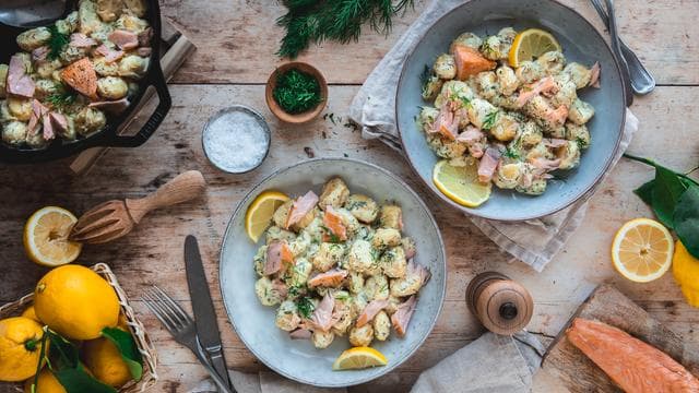 Gnocchi mit Stremellachs und Dill: Ja, ich Dill!