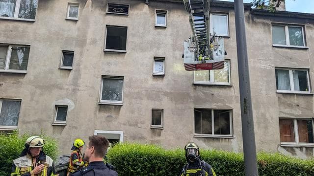 Brand mit Todesopfer: Feuer in Bochumer Wohnung - eine Person stirbt