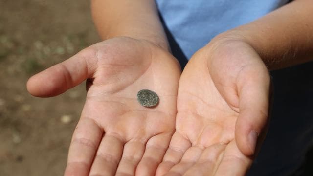 Kurioser Fund: Sechsjähriger findet römische Münze beim Buddeln in Kita