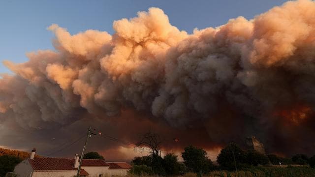 Département Var: Waldbrand in Südfrankreich zwingt Hunderte zur Flucht