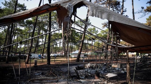 Waldbrände in Frankreich: Behörden ordnen weitere Evakuierungen im Département Gironde an